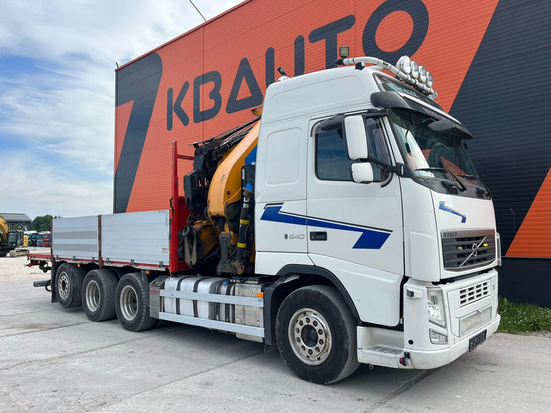 Volvo FH 540 8x4*4 EFFER 525/6S + JIB + WINCH / PLATFORM L=6216 mm - Грузовик бортовой/ Платформа, Автоманипулятор: фото 4 Volvo FH 540 8x4*4 EFFER 525/6S + JIB + WINCH / PLATFORM L=6216 mm - Грузовик бортовой/ Платформа, Автоманипулятор: фото 4