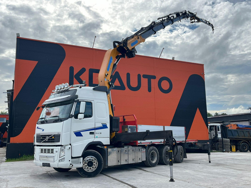 Volvo FH 540 8x4*4 EFFER 525/6S + JIB + WINCH / PLATFORM L=6216 mm - Грузовик бортовой/ Платформа, Автоманипулятор: фото 1 Volvo FH 540 8x4*4 EFFER 525/6S + JIB + WINCH / PLATFORM L=6216 mm - Грузовик бортовой/ Платформа, Автоманипулятор: фото 1