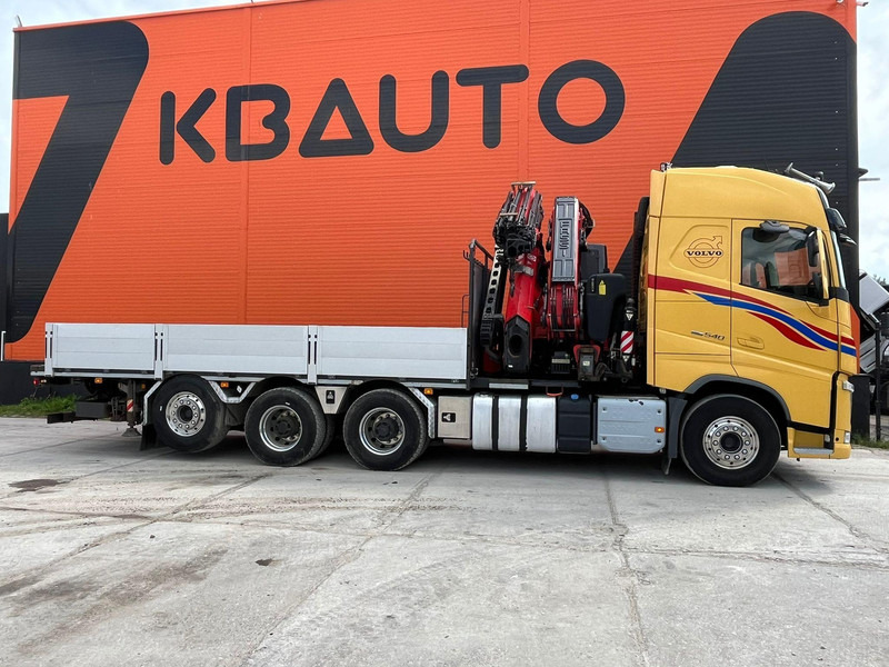 Volvo FH 540 8x4*4 FASSI F710RA2.26 + JIB / PLATFORM L=6314 mm - Грузовик бортовой/ Платформа, Автоманипулятор: фото 4 Volvo FH 540 8x4*4 FASSI F710RA2.26 + JIB / PLATFORM L=6314 mm - Грузовик бортовой/ Платформа, Автоманипулятор: фото 4