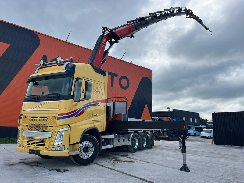 Volvo FH 540 8x4*4 FASSI F710RA2.26 + JIB / PLATFORM L=6314 mm - Грузовик бортовой/ Платформа, Автоманипулятор: фото 1 Volvo FH 540 8x4*4 FASSI F710RA2.26 + JIB / PLATFORM L=6314 mm - Грузовик бортовой/ Платформа, Автоманипулятор: фото 1