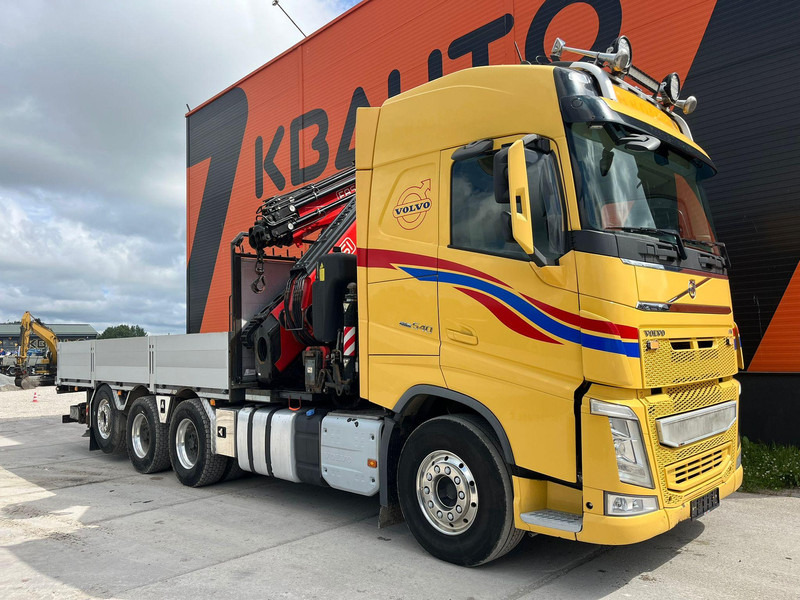 Volvo FH 540 8x4*4 FASSI F710RA2.26 + JIB / PLATFORM L=6314 mm - Грузовик бортовой/ Платформа, Автоманипулятор: фото 3 Volvo FH 540 8x4*4 FASSI F710RA2.26 + JIB / PLATFORM L=6314 mm - Грузовик бортовой/ Платформа, Автоманипулятор: фото 3
