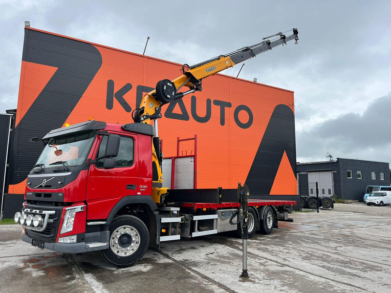 Volvo FM 330 6x2*4 EFFER 215/4S / PLATFORM L=6529 mm - Грузовик бортовой/ Платформа, Автоманипулятор: фото 1 Volvo FM 330 6x2*4 EFFER 215/4S / PLATFORM L=6529 mm - Грузовик бортовой/ Платформа, Автоманипулятор: фото 1