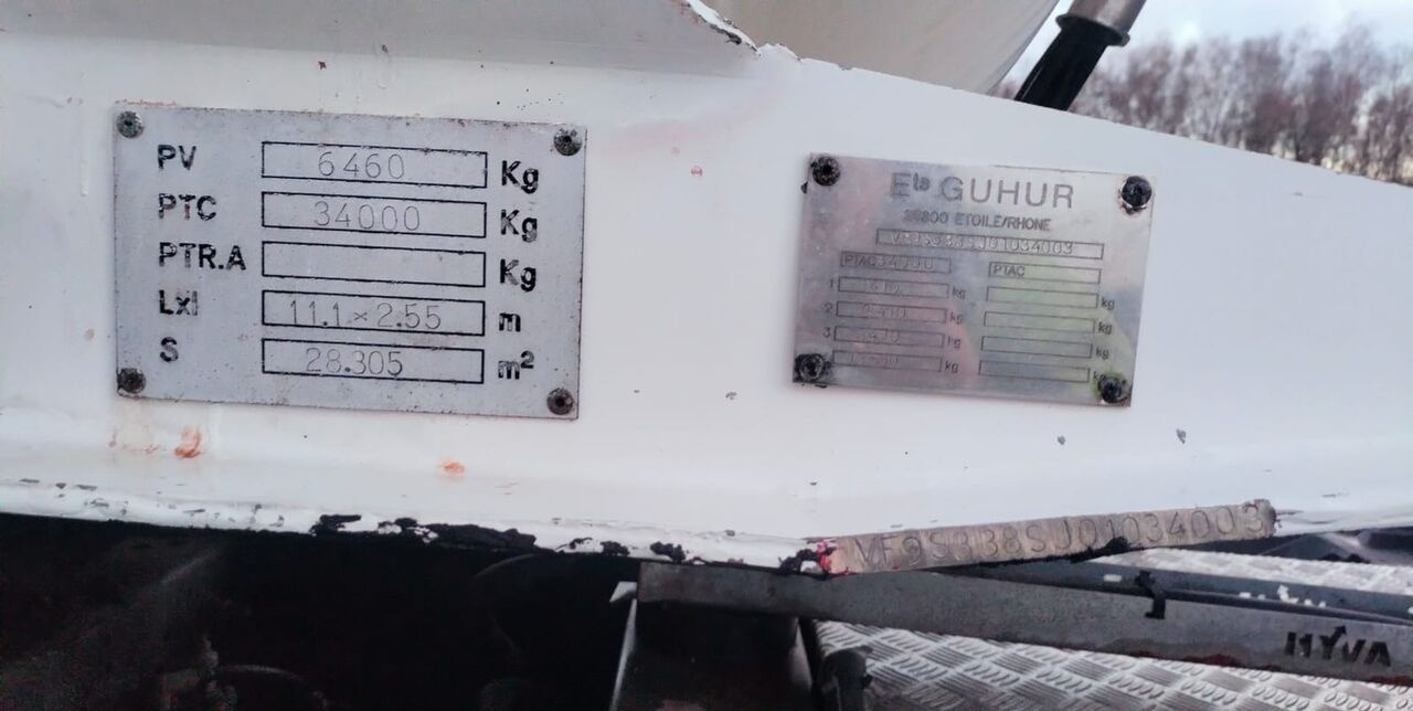 Полуприцеп-цистерна для транспортировки химикатов Guhur ADR L4BN/ chemiczna / polyester / poj. 24.600L: фото 8