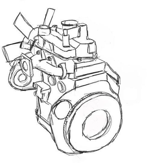 Kubota Kubota D1105-T - Двигатель: фото 1 Kubota Kubota D1105-T - Двигатель: фото 1