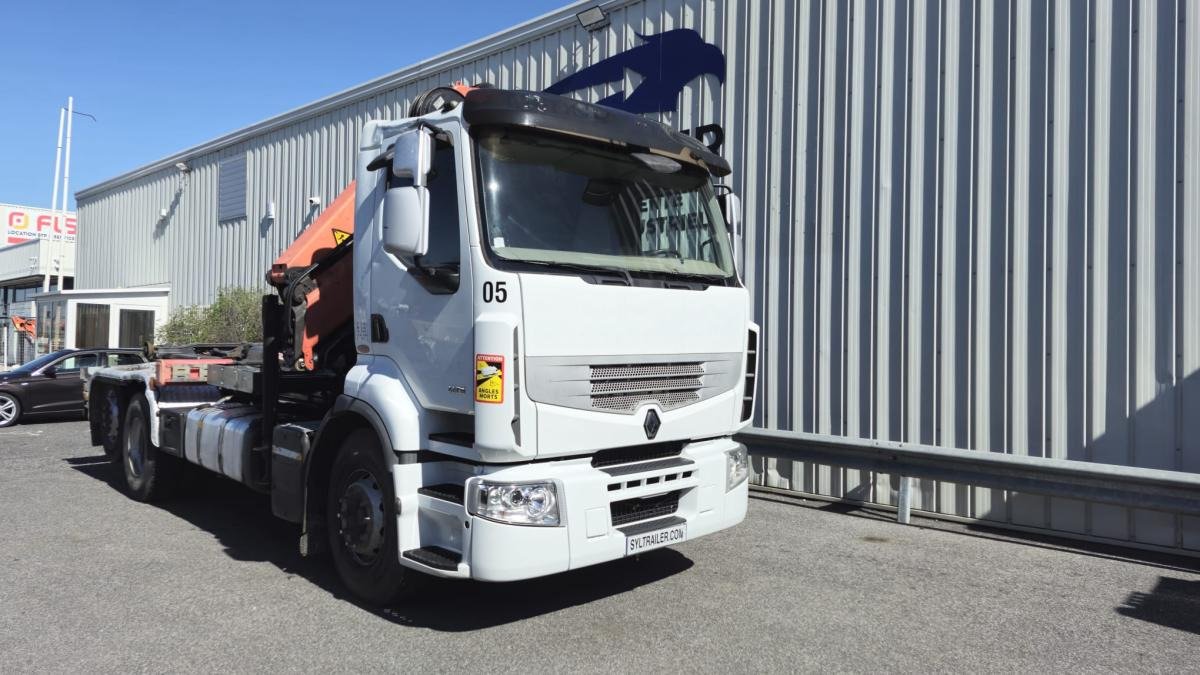 Renault Premium avec grue PALFINGER PK 18000 - Крюковой мультилифт, Автоманипулятор: фото 4 Renault Premium avec grue PALFINGER PK 18000 - Крюковой мультилифт, Автоманипулятор: фото 4