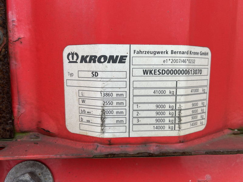 Полуприцеп-фургон Krone Profi Liner / Mega / Curtainside / BPW Drum / NL Trailer: фото 14