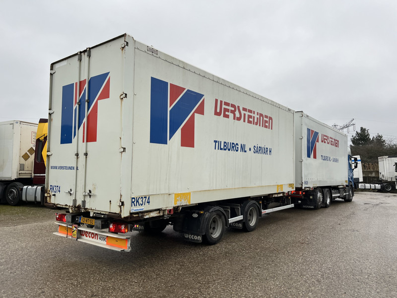 Scania R410 Highline / BDF Box + Wecon AWZ 218 / BDF Box / 448 dkm / NL Truck + Trailer - Грузовик с закрытым кузовом: фото 2 Scania R410 Highline / BDF Box + Wecon AWZ 218 / BDF Box / 448 dkm / NL Truck + Trailer - Грузовик с закрытым кузовом: фото 2