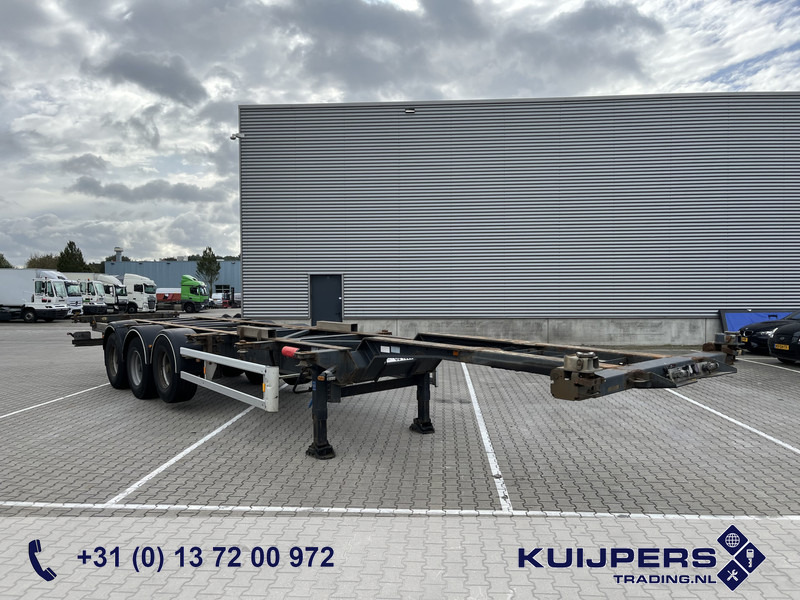 Van Hool 3B0071 / Container Chassis / BPW Drum / Liftas / NL trailer - Полуприцеп-контейнеровоз/ Сменный кузов: фото 1 Van Hool 3B0071 / Container Chassis / BPW Drum / Liftas / NL trailer - Полуприцеп-контейнеровоз/ Сменный кузов: фото 1