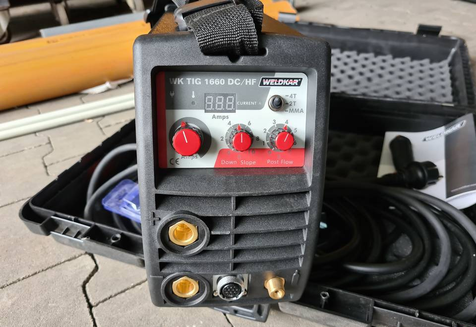 Spawarka Tig WELDKAR WK 1660 DC/HF 160 A - Сварочное оборудование: фото 2 Spawarka Tig WELDKAR WK 1660 DC/HF 160 A - Сварочное оборудование: фото 2
