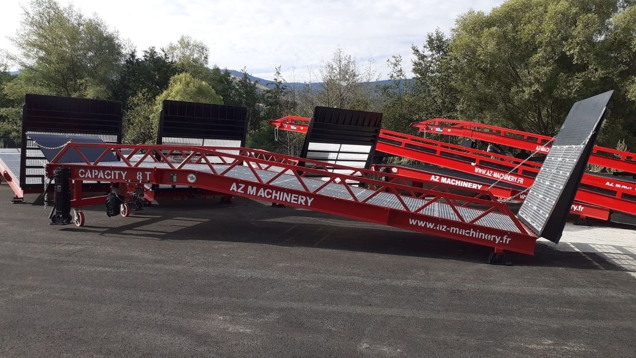 Новый Погрузочная рампа AZ RAMP STAR- 8T mobile loading ramp: фото 6