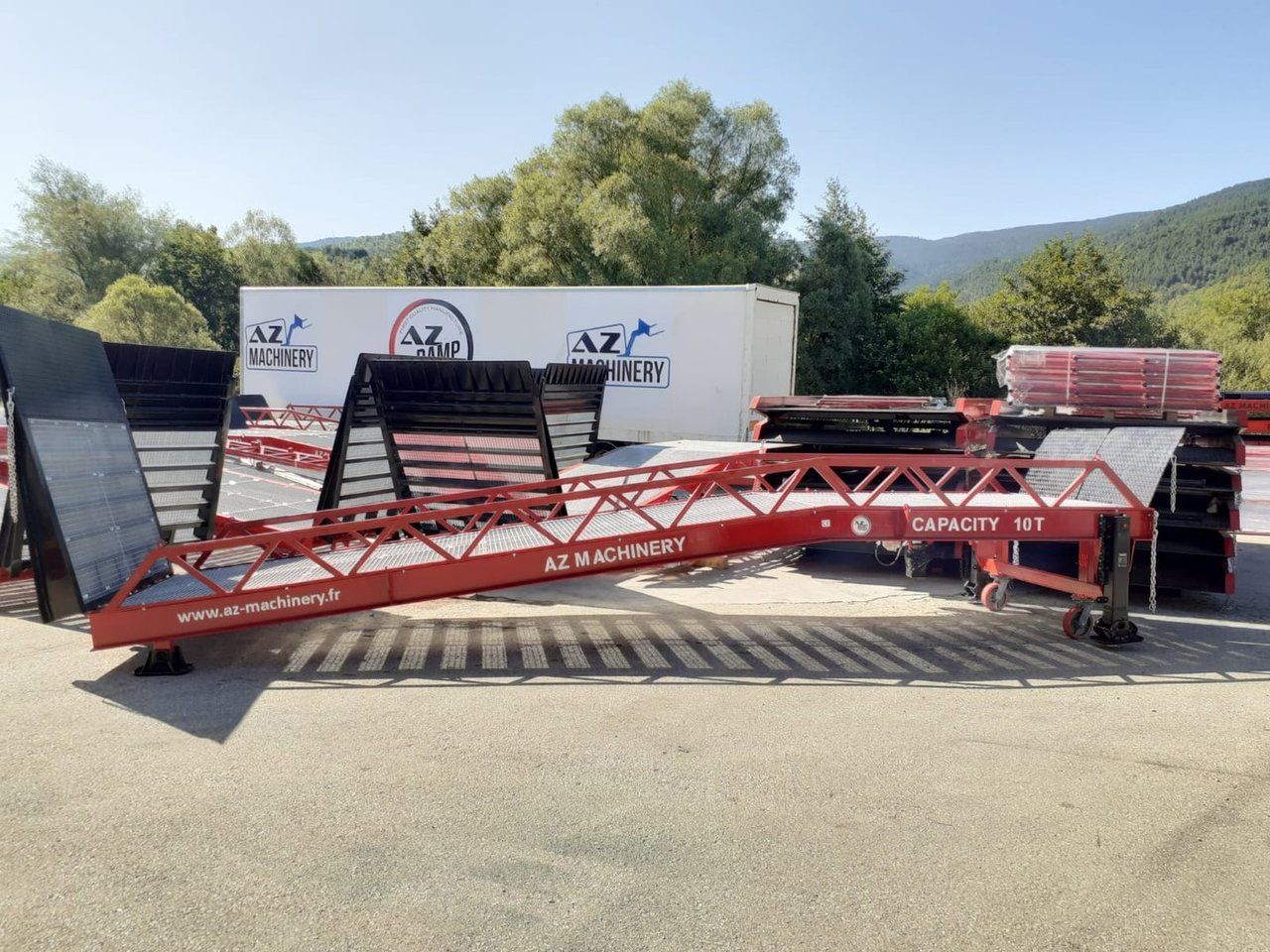 Новый Погрузочная рампа AZ RAMP STAR- 8T mobile loading ramp: фото 15