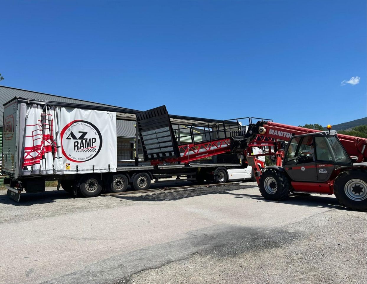 Новый Погрузочная рампа AZ RAMP STAR- 8T mobile loading ramp: фото 16
