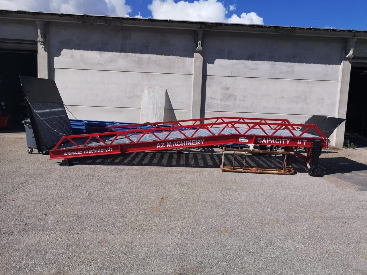 Новый Погрузочная рампа AZ RAMP STAR- 8T mobile loading ramp: фото 12