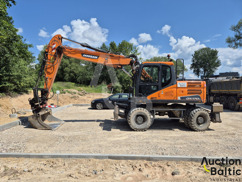Doosan DX 170 W-5 - Колёсный экскаватор: фото 2 Doosan DX 170 W-5 - Колёсный экскаватор: фото 2
