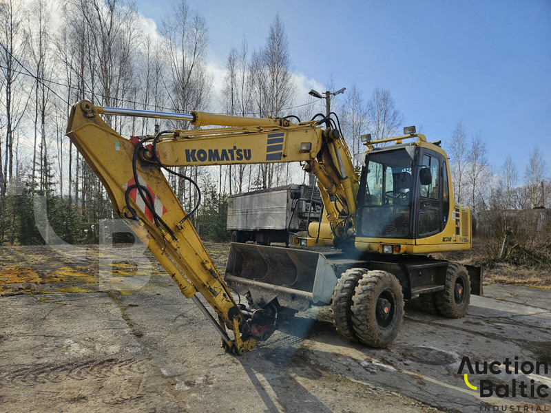 Komatsu PW130ES-6K - Колёсный экскаватор: фото 1 Komatsu PW130ES-6K - Колёсный экскаватор: фото 1