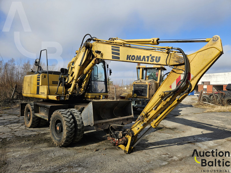 Komatsu PW130ES-6K - Колёсный экскаватор: фото 2 Komatsu PW130ES-6K - Колёсный экскаватор: фото 2