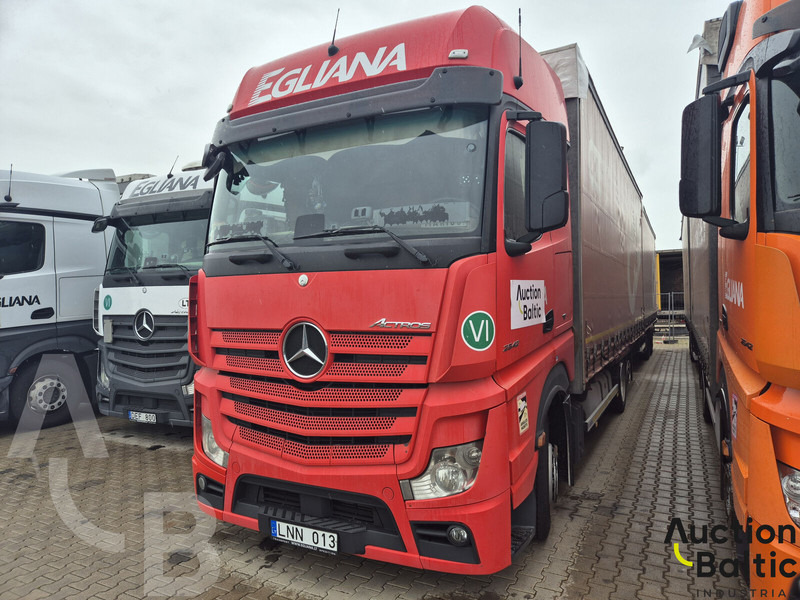 Mercedes-Benz Actros 2542 L - Тентованный грузовик: фото 1 Mercedes-Benz Actros 2542 L - Тентованный грузовик: фото 1