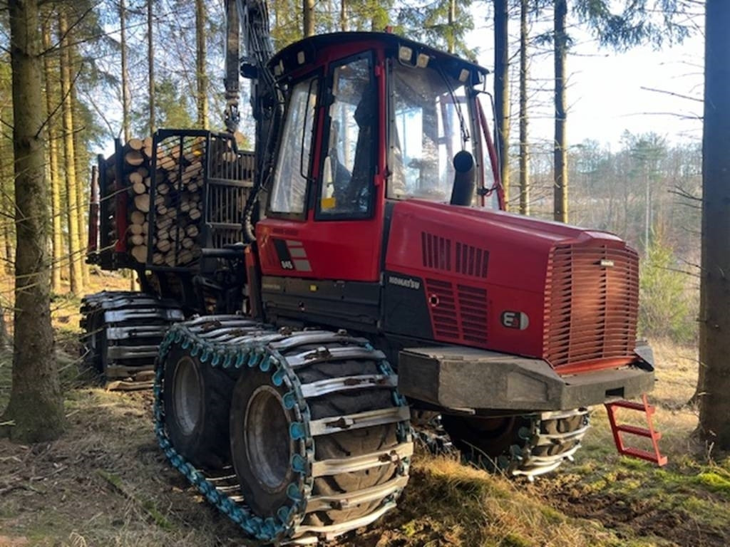 Форвардер Komatsu 845: фото 1