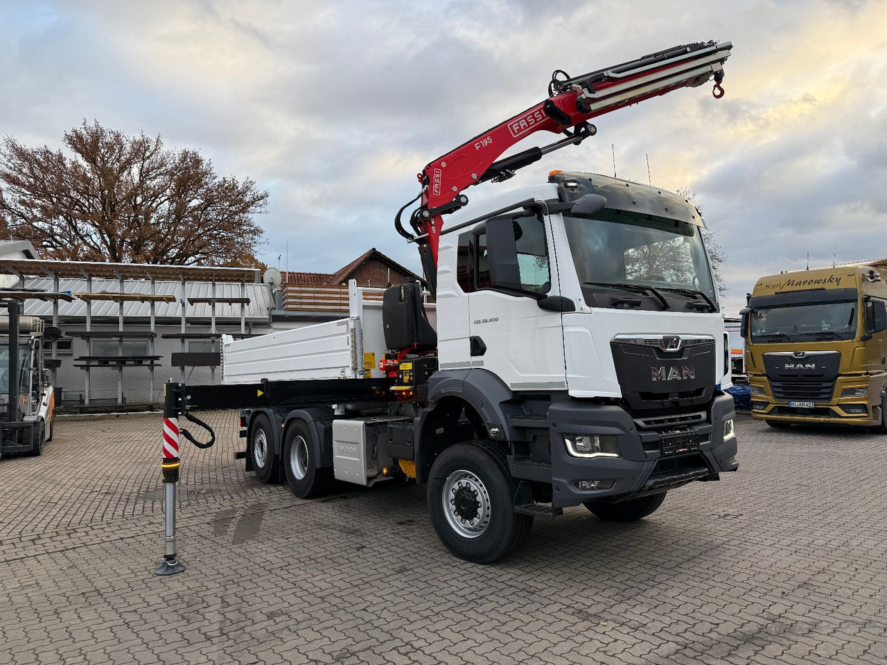MAN TGS 26.400 6x4 Krankipper Fassi/SOFORT VERFÜGBAR - Грузовик, Автоманипулятор: фото 4 MAN TGS 26.400 6x4 Krankipper Fassi/SOFORT VERFÜGBAR - Грузовик, Автоманипулятор: фото 4