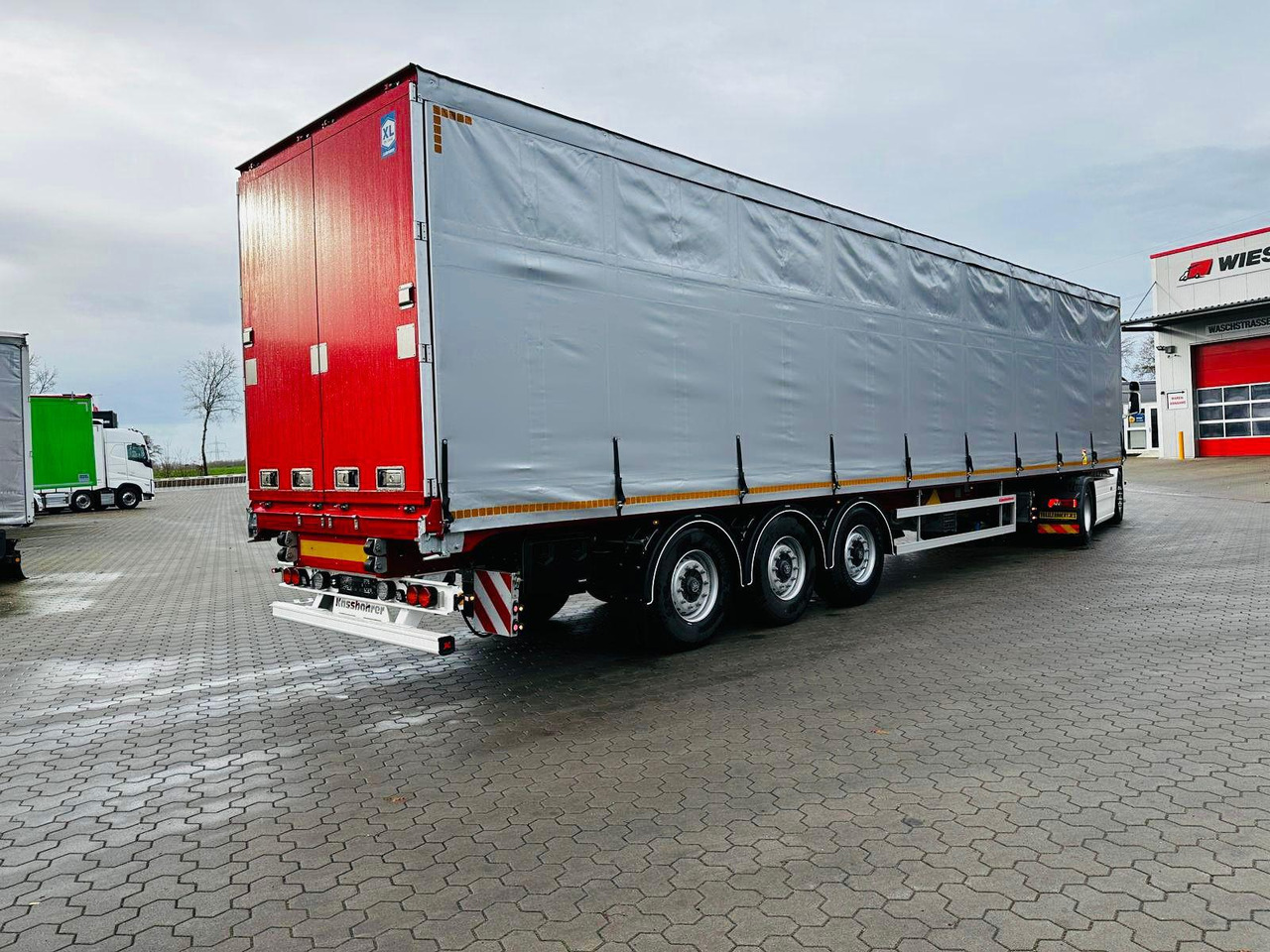 Kässbohrer K.SPO Pritsche Plane - Libner Open Box - Тентованный полуприцеп: фото 3 Kässbohrer K.SPO Pritsche Plane - Libner Open Box - Тентованный полуприцеп: фото 3