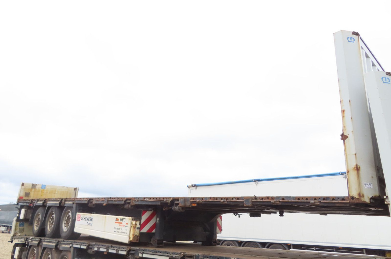 Krone Stahlmattenauflieger - Полуприцеп бортовой/ Платформа: фото 1 Krone Stahlmattenauflieger - Полуприцеп бортовой/ Платформа: фото 1