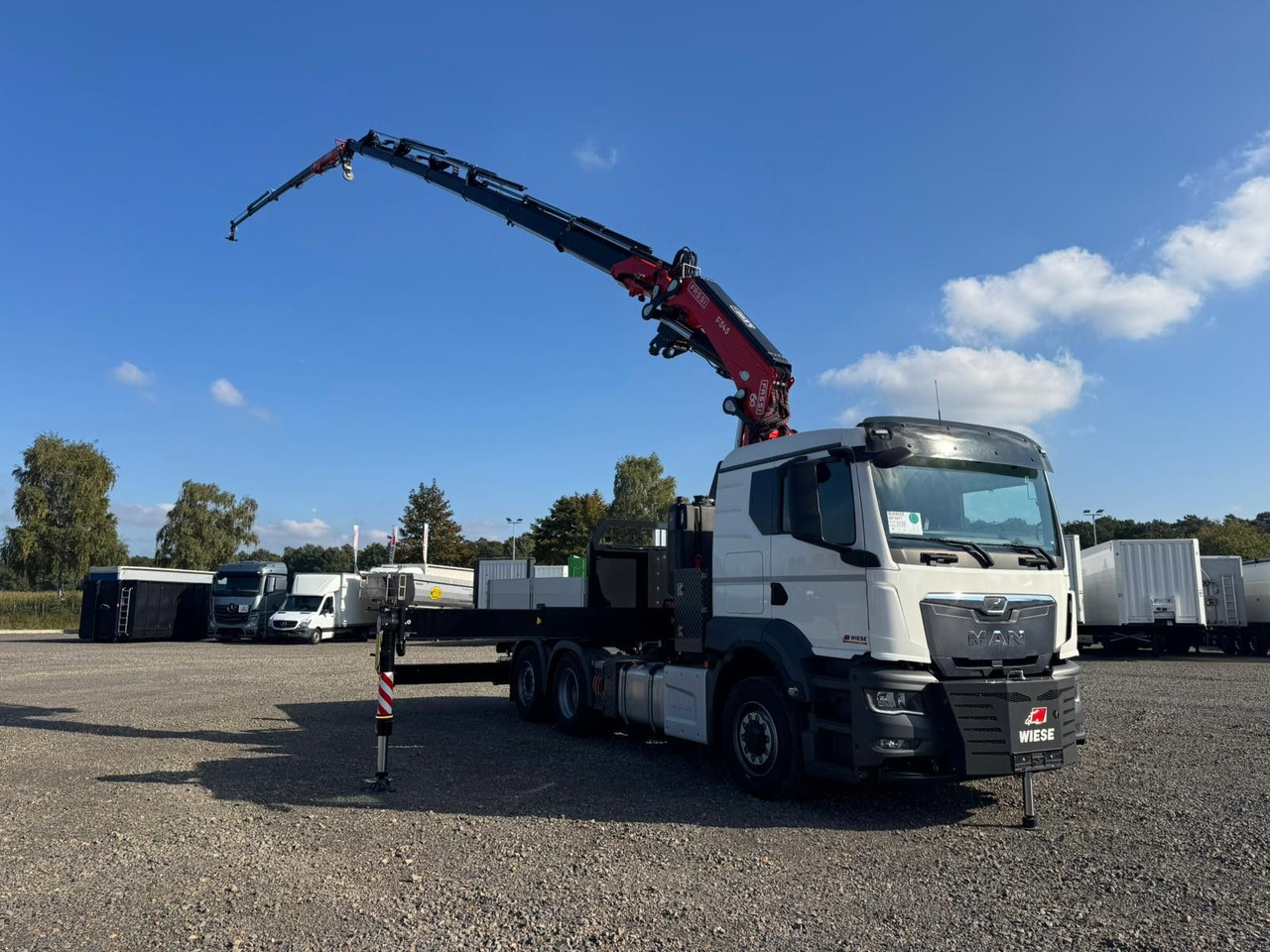 MAN 26.470 6x4-4 Hydrodrive Fassi Kran F545 Jib - Грузовик бортовой/ Платформа, Автоманипулятор: фото 3 MAN 26.470 6x4-4 Hydrodrive Fassi Kran F545 Jib - Грузовик бортовой/ Платформа, Автоманипулятор: фото 3