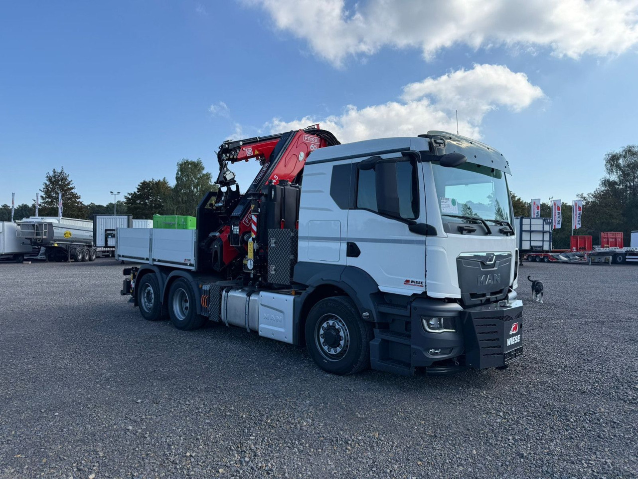 MAN 26.470 6x4-4 Hydrodrive Fassi Kran F545 Jib - Грузовик бортовой/ Платформа, Автоманипулятор: фото 5 MAN 26.470 6x4-4 Hydrodrive Fassi Kran F545 Jib - Грузовик бортовой/ Платформа, Автоманипулятор: фото 5
