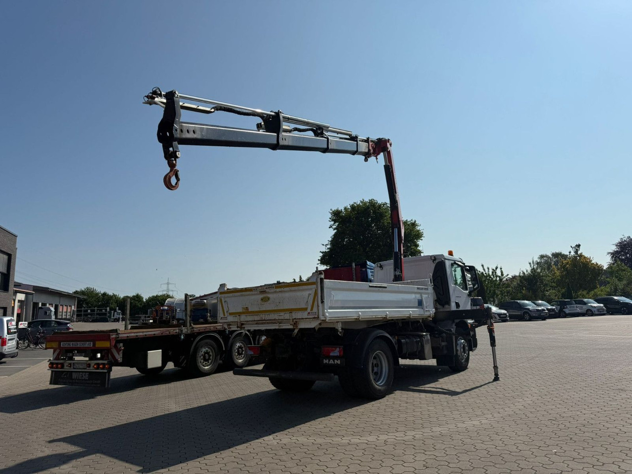 MAN TGM 18.320 4x2 BB Kran Fassi F135 Kipper Meiller - Автоманипулятор: фото 4 MAN TGM 18.320 4x2 BB Kran Fassi F135 Kipper Meiller - Автоманипулятор: фото 4