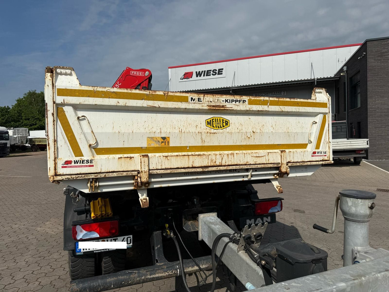 MAN TGM 18.320 4x2 BB mit Fassi F135 Kipper Kran - Самосвал, Автоманипулятор: фото 5 MAN TGM 18.320 4x2 BB mit Fassi F135 Kipper Kran - Самосвал, Автоманипулятор: фото 5