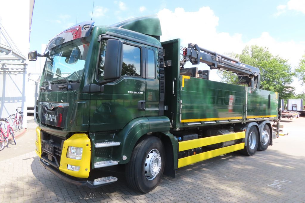 MAN TGX 26.500 6x2 - Baustoff - Kran HIAB - Автоманипулятор, Грузовик бортовой/ Платформа: фото 3 MAN TGX 26.500 6x2 - Baustoff - Kran HIAB - Автоманипулятор, Грузовик бортовой/ Платформа: фото 3