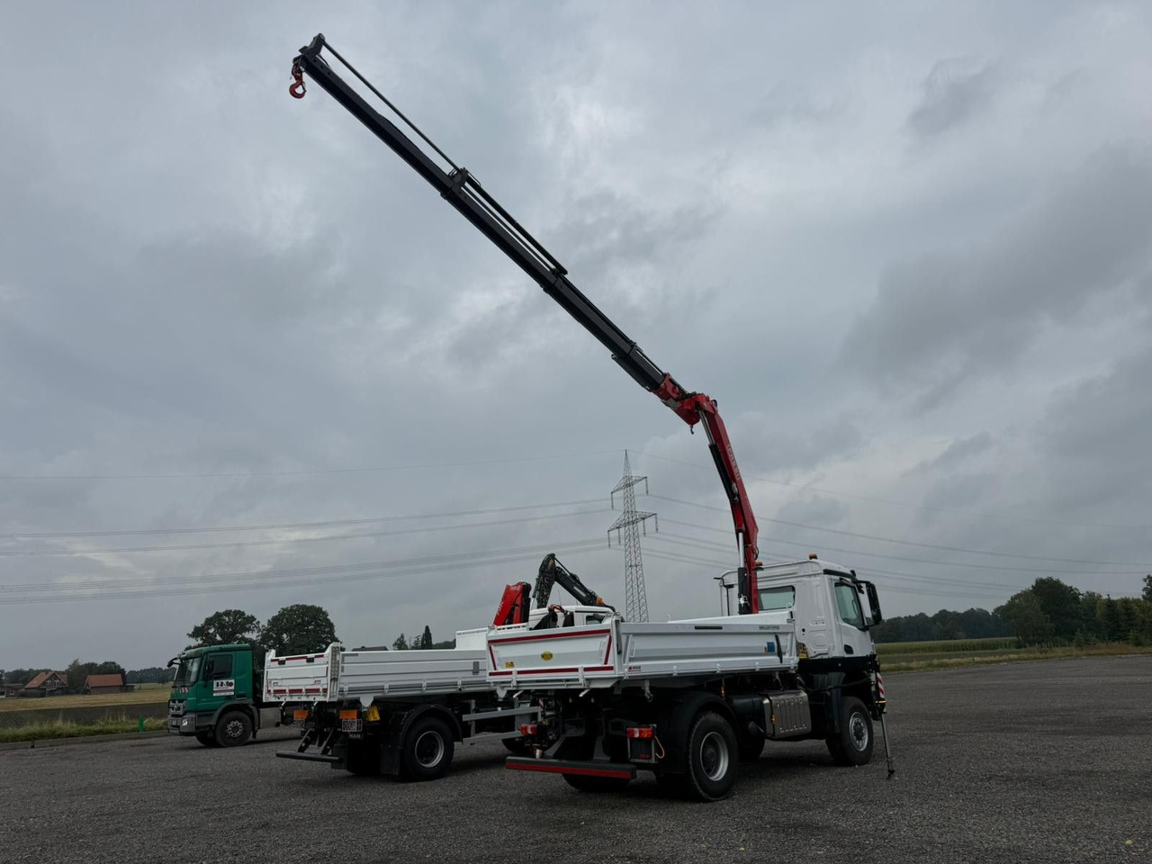 Mercedes-Benz Arocs 1835  4x2 Meiller Fassi F135 Kran Kipper в лизинг Mercedes-Benz Arocs 1835  4x2 Meiller Fassi F135 Kran Kipper: фото 8