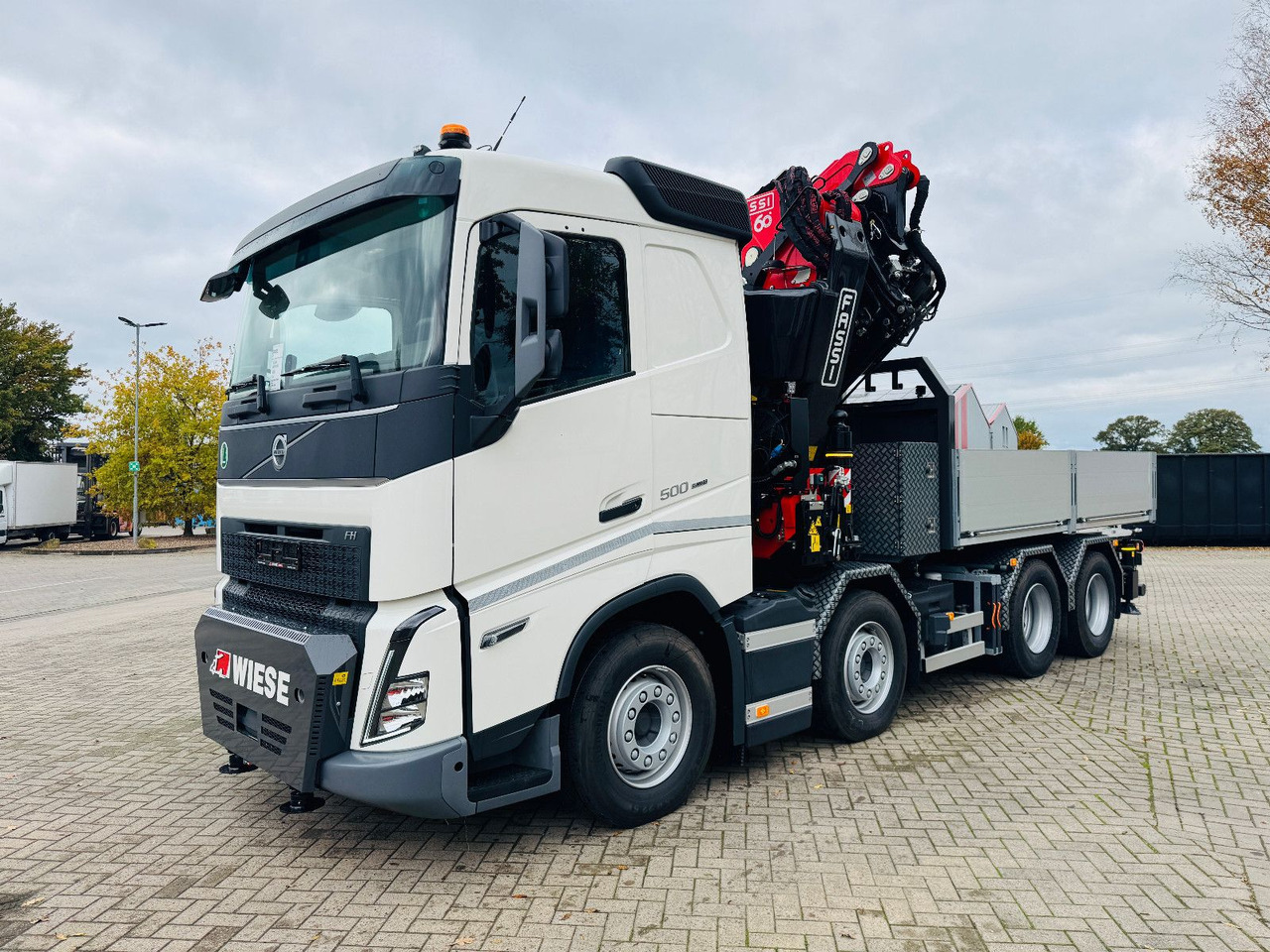Volvo FH 500 8x4 Kran F820 RA2.27 Jib & Winde Sofort - Тягач: фото 5 Volvo FH 500 8x4 Kran F820 RA2.27 Jib & Winde Sofort - Тягач: фото 5