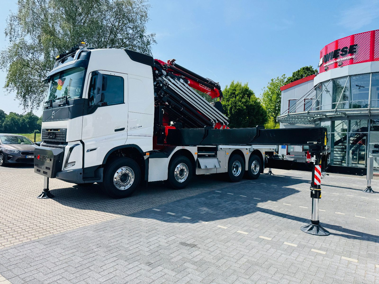 Volvo FH 540 mit Fassi F2150RAL Fly Jib + Winde - Грузовик бортовой/ Платформа, Автоманипулятор: фото 4 Volvo FH 540 mit Fassi F2150RAL Fly Jib + Winde - Грузовик бортовой/ Платформа, Автоманипулятор: фото 4