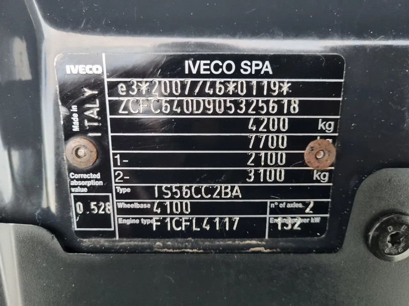 Цельнометаллический фургон Iveco Daily 40C18 3.0 D L4H2 Maxi GVW 3500 KG Euro 6D: фото 8