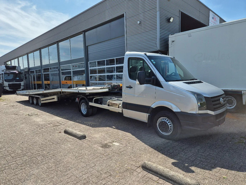 Volkswagen Crafter 2.0TDI BE Combi/ Autotransporter 10m mit Knicksystem/ Winch - Лёгкий коммерческий автомобиль: фото 1 Volkswagen Crafter 2.0TDI BE Combi/ Autotransporter 10m mit Knicksystem/ Winch - Лёгкий коммерческий автомобиль: фото 1