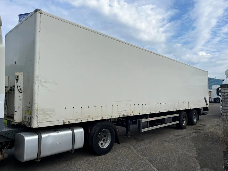 Groenewegen 2 assige gesloten opbouw opslag met laadklep - Полуприцеп-фургон: фото 1 Groenewegen 2 assige gesloten opbouw opslag met laadklep - Полуприцеп-фургон: фото 1