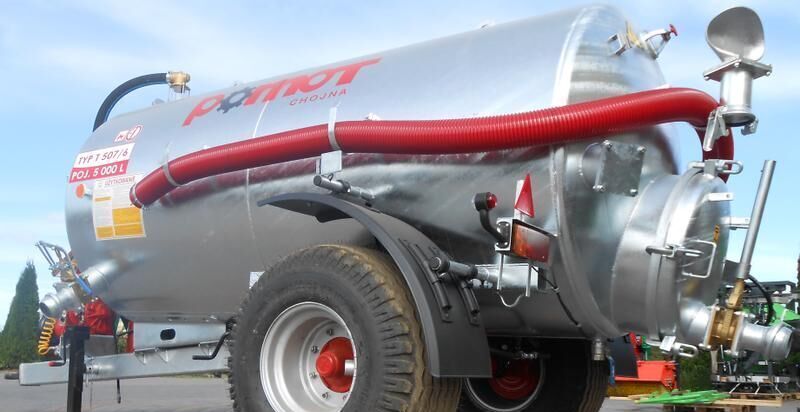 POMOT Single-axial tanker truck/ Beczkowóz wóz asenizacyjny 5000 l - Цистерна для жидкого навоза: фото 1 POMOT Single-axial tanker truck/ Beczkowóz wóz asenizacyjny 5000 l - Цистерна для жидкого навоза: фото 1