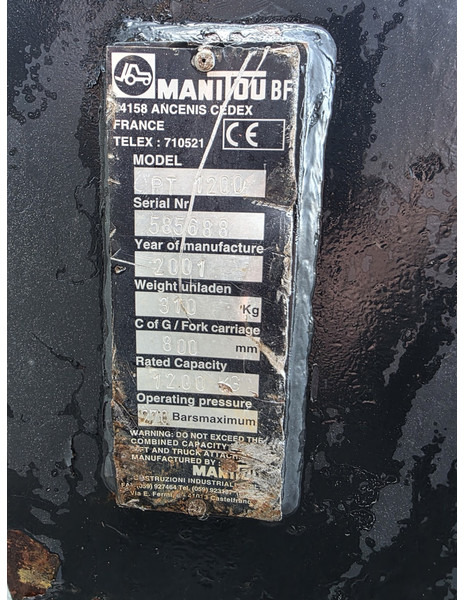 Manitou pt 1200 lier manitou hydraulisc winch hydraulische lier - Лебёдка для Строительной техники: фото 5 Manitou pt 1200 lier manitou hydraulisc winch hydraulische lier - Лебёдка для Строительной техники: фото 5