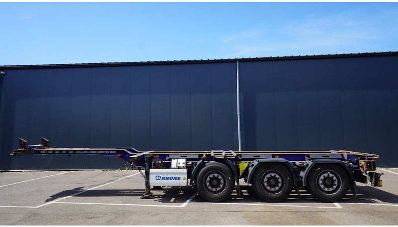 Krone 3 AXLE CONTAINER TRANSPORT TRAILER - Полуприцеп-контейнеровоз/ Сменный кузов: фото 1 Krone 3 AXLE CONTAINER TRANSPORT TRAILER - Полуприцеп-контейнеровоз/ Сменный кузов: фото 1