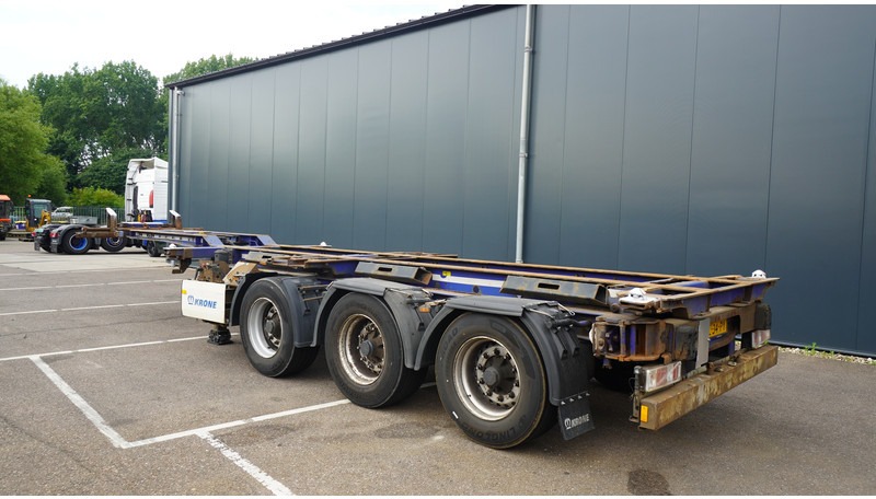 Krone 3 AXLE CONTAINER TRANSPORT TRAILER - Полуприцеп-контейнеровоз/ Сменный кузов: фото 4 Krone 3 AXLE CONTAINER TRANSPORT TRAILER - Полуприцеп-контейнеровоз/ Сменный кузов: фото 4