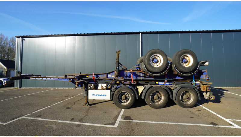 Krone 3 AXLE CONTAINER TRANSPORT TRAILER - Полуприцеп-контейнеровоз/ Сменный кузов: фото 1 Krone 3 AXLE CONTAINER TRANSPORT TRAILER - Полуприцеп-контейнеровоз/ Сменный кузов: фото 1