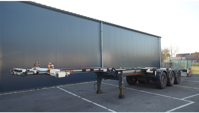 Renders 3 AXLE EXTENDABLE CONTAINER TRANSPORT TRAILER - Полуприцеп-контейнеровоз/ Сменный кузов: фото 2 Renders 3 AXLE EXTENDABLE CONTAINER TRANSPORT TRAILER - Полуприцеп-контейнеровоз/ Сменный кузов: фото 2