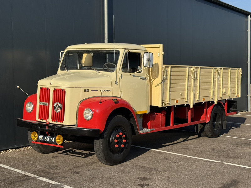 Scania 50 L5046 4X2 CLASSIC OLDTIMER OPEN BOX TRUCK - Грузовик бортовой/ Платформа: фото 2 Scania 50 L5046 4X2 CLASSIC OLDTIMER OPEN BOX TRUCK - Грузовик бортовой/ Платформа: фото 2