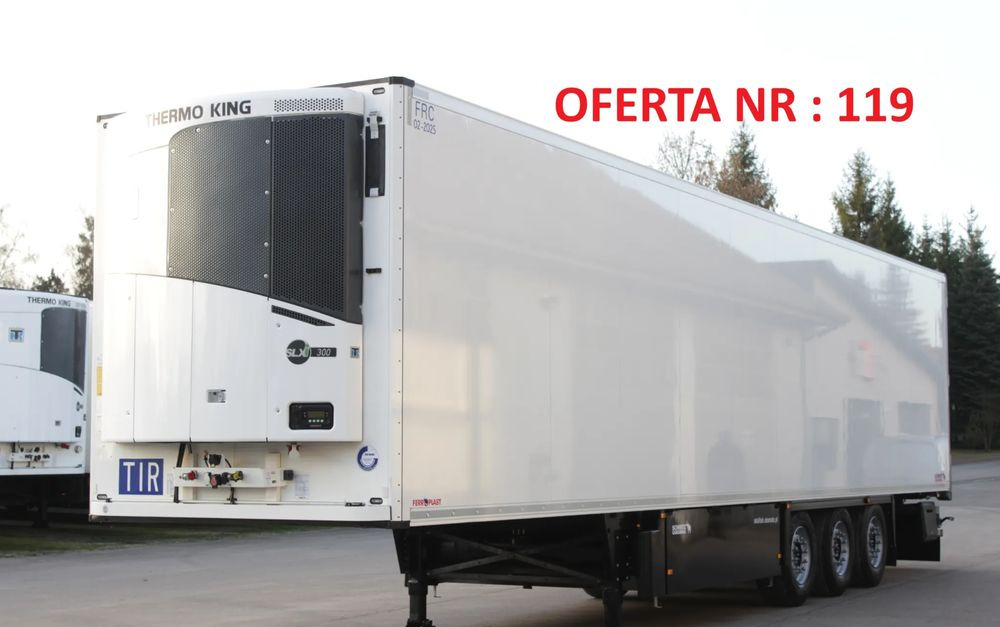 Schmitz Cargobull FP 60 V7 Thermo King SLXi 300 / JAK NOWA / ŚCIANA 7 CM / - Полуприцеп-рефрижератор: фото 1 Schmitz Cargobull FP 60 V7 Thermo King SLXi 300 / JAK NOWA / ŚCIANA 7 CM / - Полуприцеп-рефрижератор: фото 1