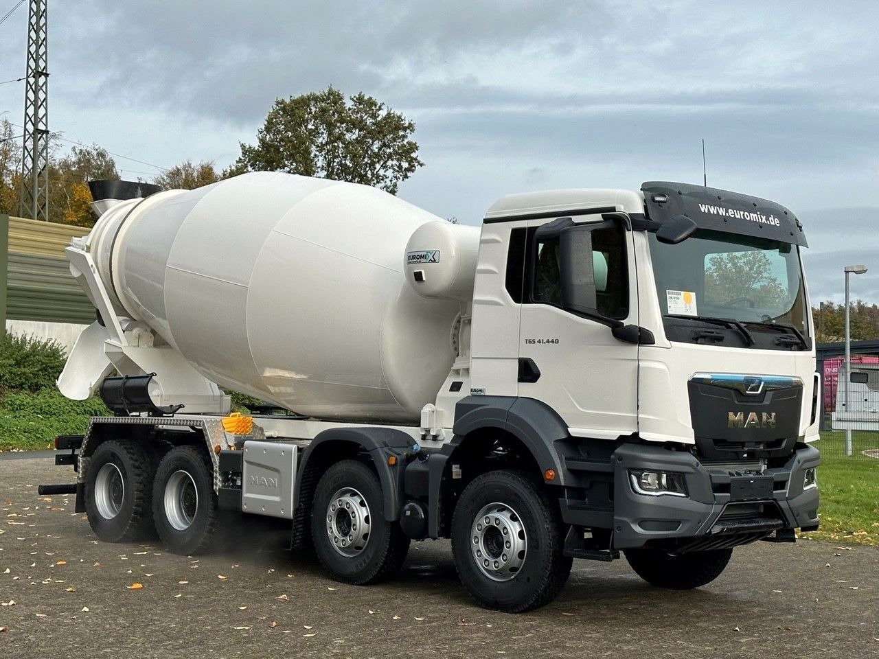 Автобетоносмеситель MAN TGS 41.440 8x4 /Euro6e Euromix EM 12 R: фото 8