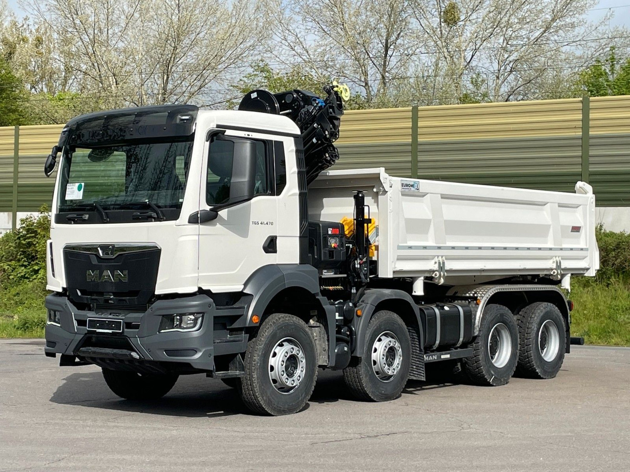 MAN TGS 41.480 8x4/Euro6e Euromix Kipper Hiab 228-6 - Самосвал, Автоманипулятор: фото 2 MAN TGS 41.480 8x4/Euro6e Euromix Kipper Hiab 228-6 - Самосвал, Автоманипулятор: фото 2