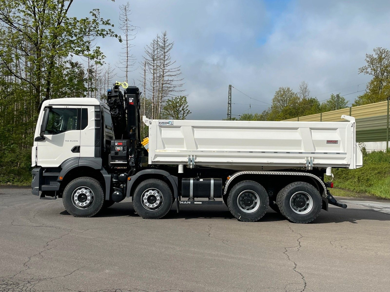 MAN TGS 41.480 8x4/Euro6e Euromix Kipper Hiab 228-6 - Самосвал, Автоманипулятор: фото 4 MAN TGS 41.480 8x4/Euro6e Euromix Kipper Hiab 228-6 - Самосвал, Автоманипулятор: фото 4