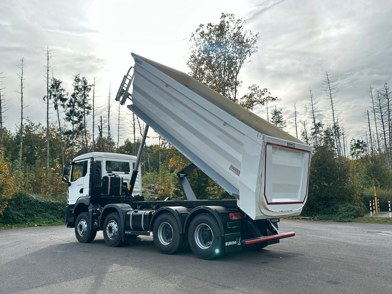Самосвал MAN TGS 41.480 BB 8X4 Euromix Mulden Kipper HARDOX: фото 15