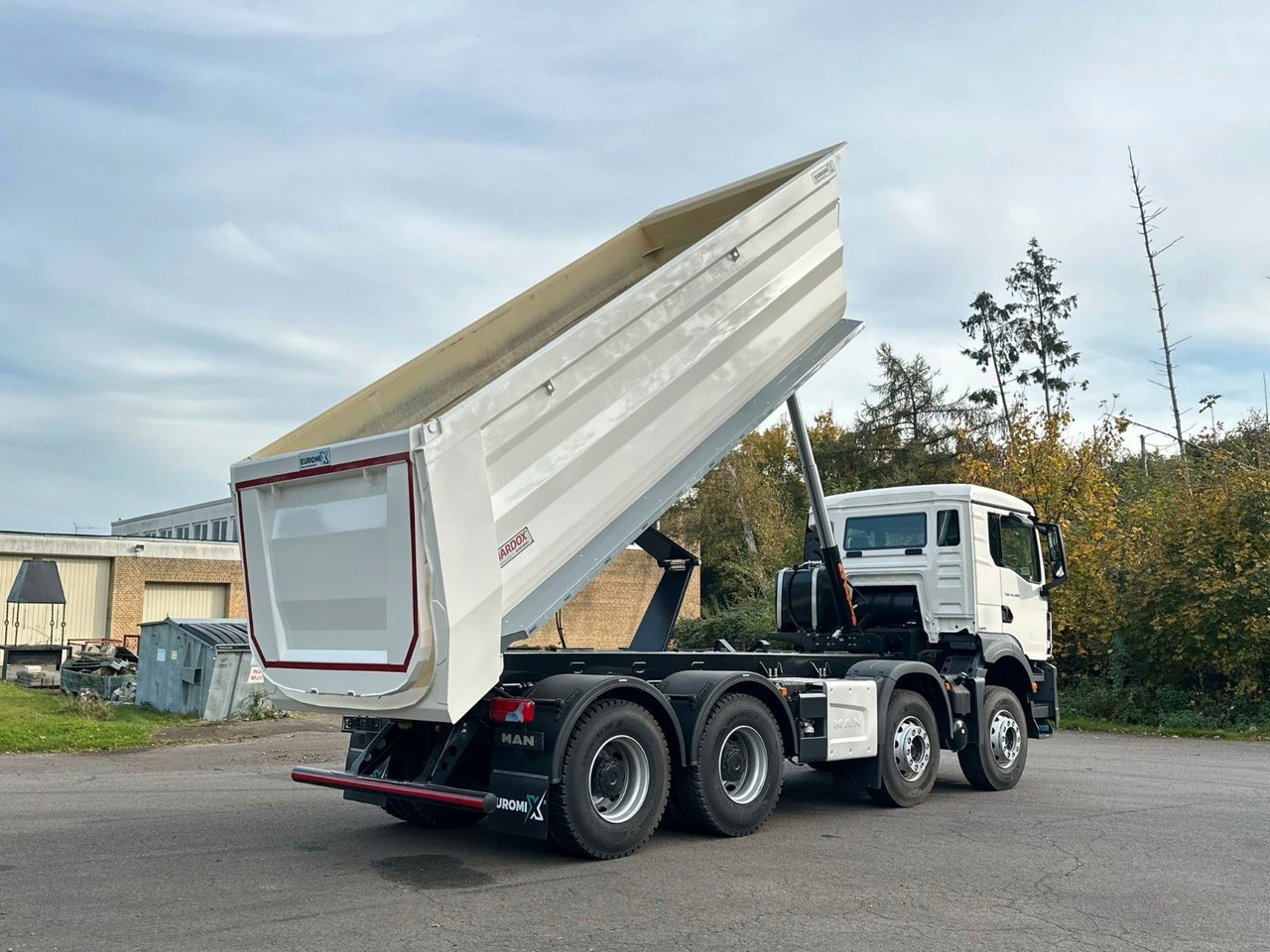 Самосвал MAN TGS 41.480 BB 8X4 Euromix Mulden Kipper HARDOX: фото 16