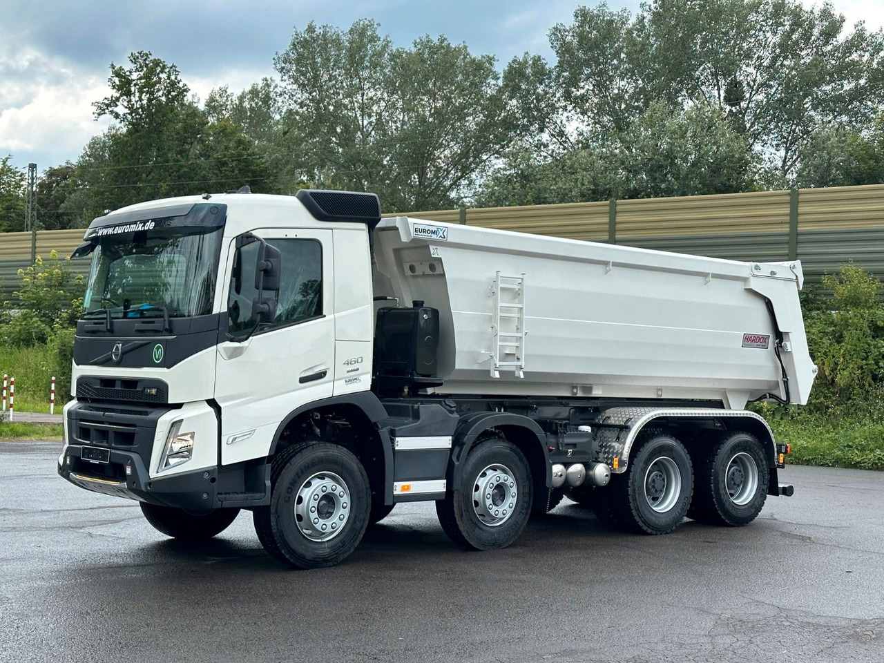 Самосвал Volvo FMX 500 8X4 Retarder EuromixMTP Kipper: фото 7